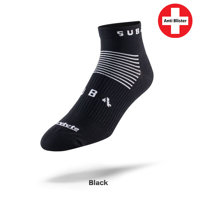 Running Socks DRYLYTE Blister Free Mid Rise - Three Pairs Single Colour - Bundle & Save!