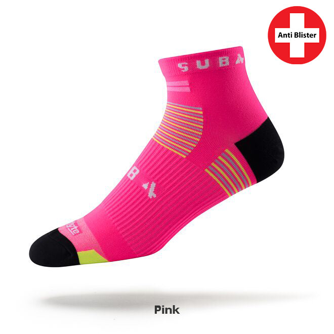 Running Socks DRYLYTE Blister Free Mid Rise - Three Pairs Single Colour - Bundle & Save!