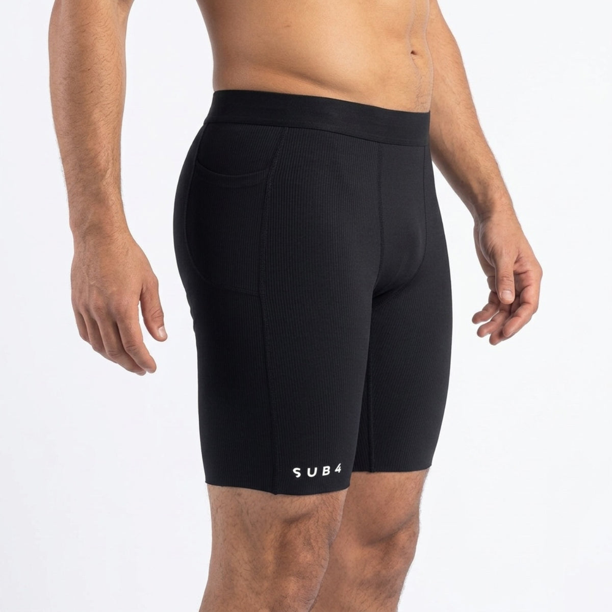 Fast Black Running Tights