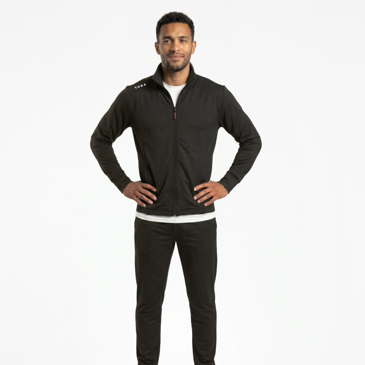 Team Track Jacket - Black