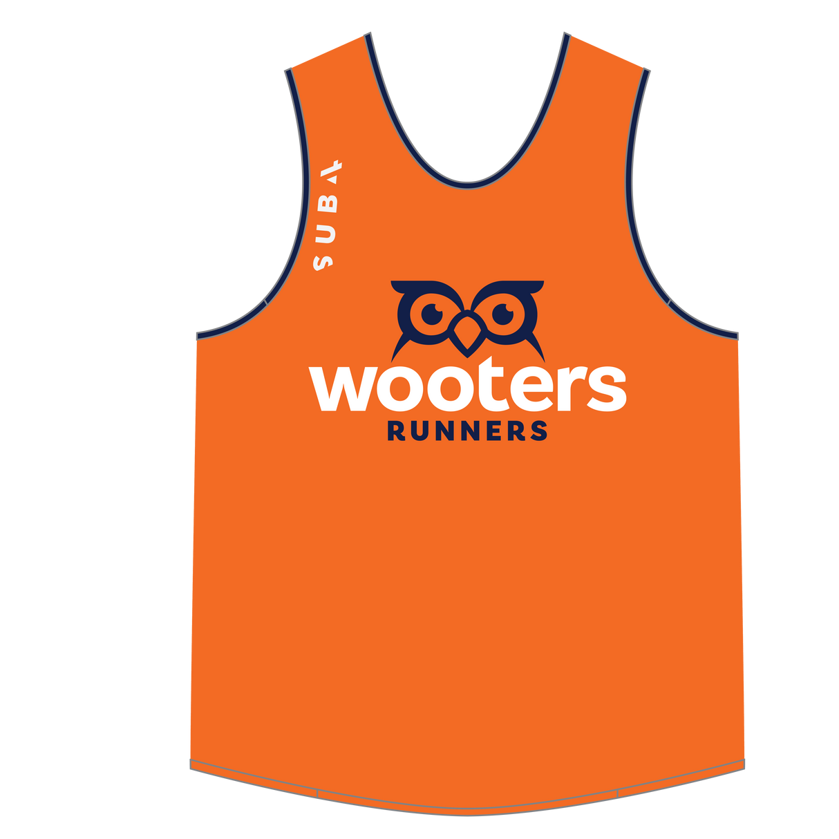 Custom Singlet Vest - Action Full Back Style