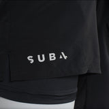 Running Shorts 2-in-1 Black