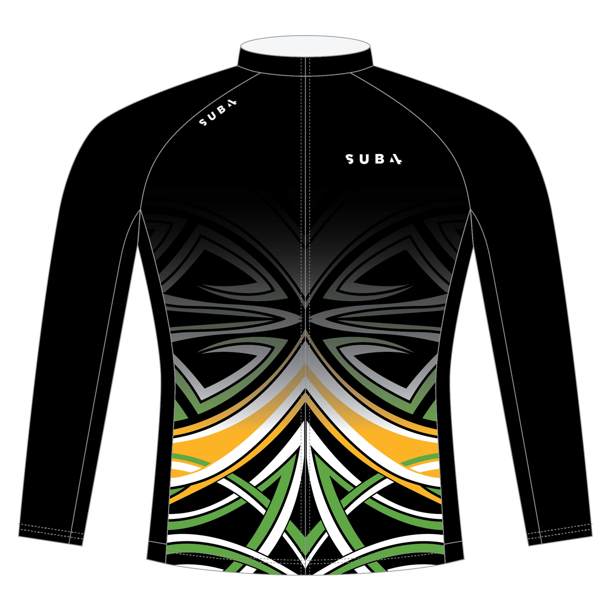 Custom Euro Pro Fit Long  Sleeve Cycle Jersey