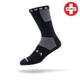 Cycling Socks DRYLYTE Blister Free 3/4 Crew Black