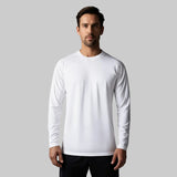 Running/Fitness Long Sleeve T-Shirt White