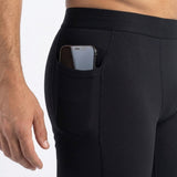 Fast Black Running Tights
