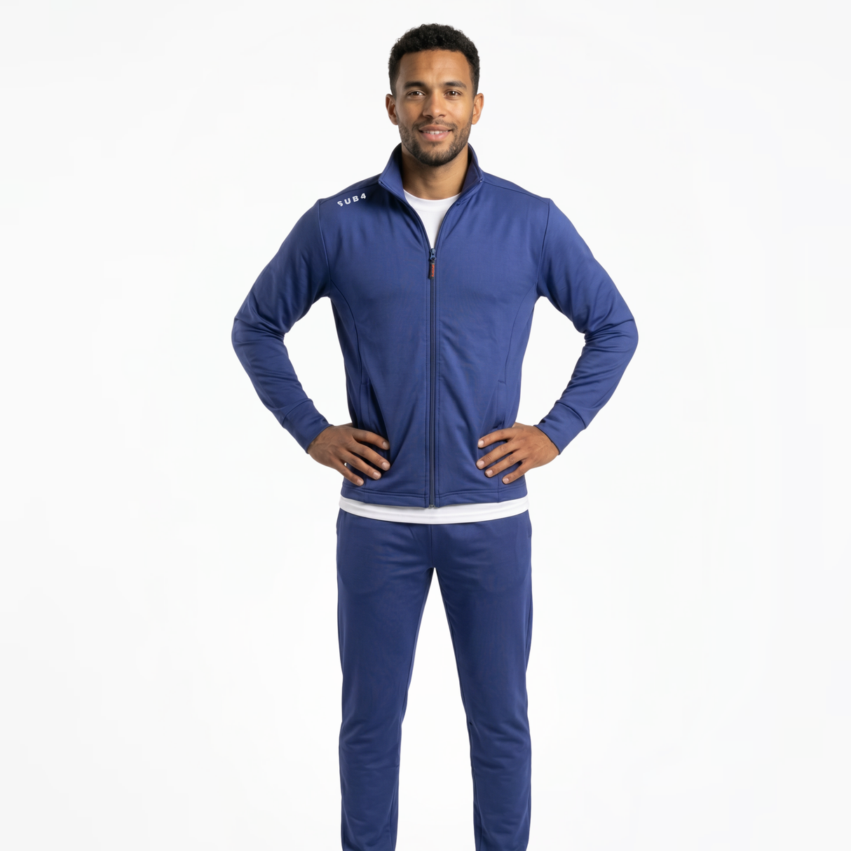 Team Track Jacket - Navy