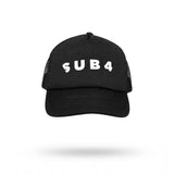Running Cap SUB4 Trucker Black
