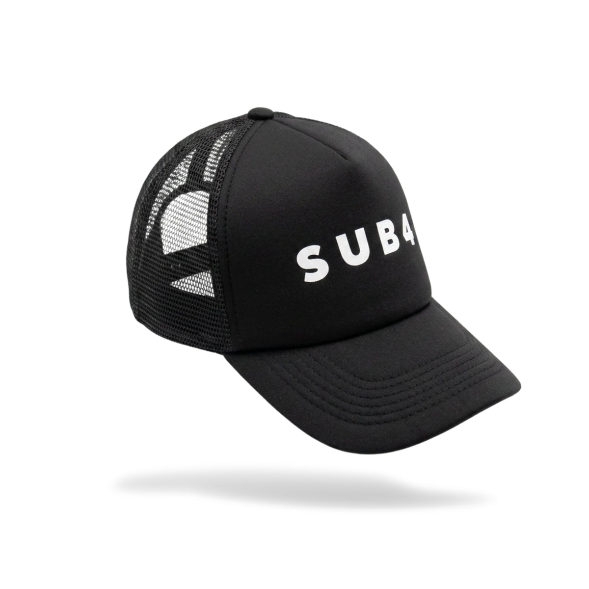 Running Cap SUB4 Trucker Black